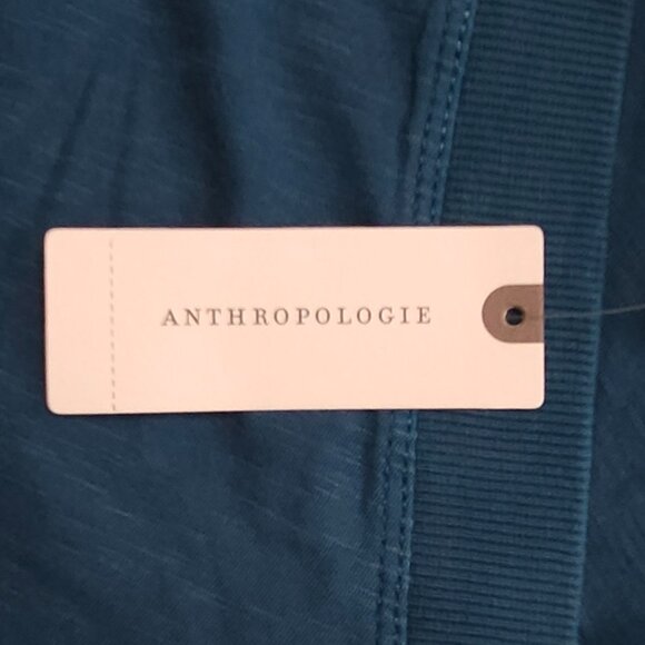 Anthropologie Daily Practice V Neck Teal Blue Tank Top Size Large New With Tags - Picture 6 of 7